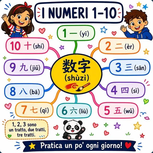 Mappa mentale: Numeri